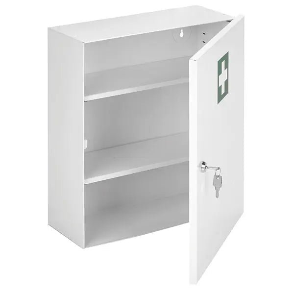 ServopraxVerbandschrank aus Stahlblech – leerDocMed GmbH